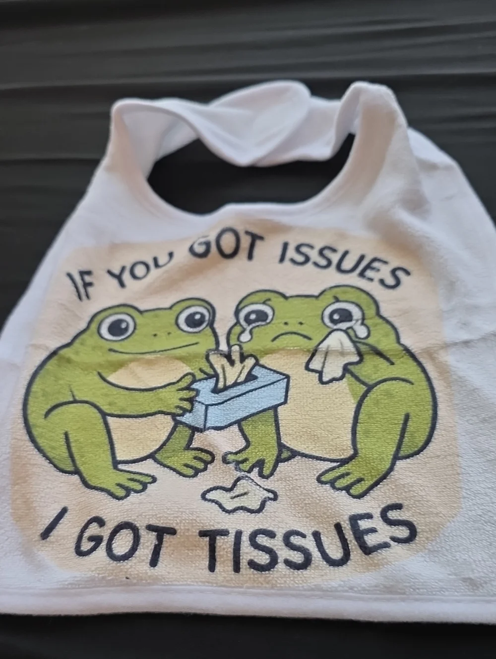 Cute Frog Bib - 